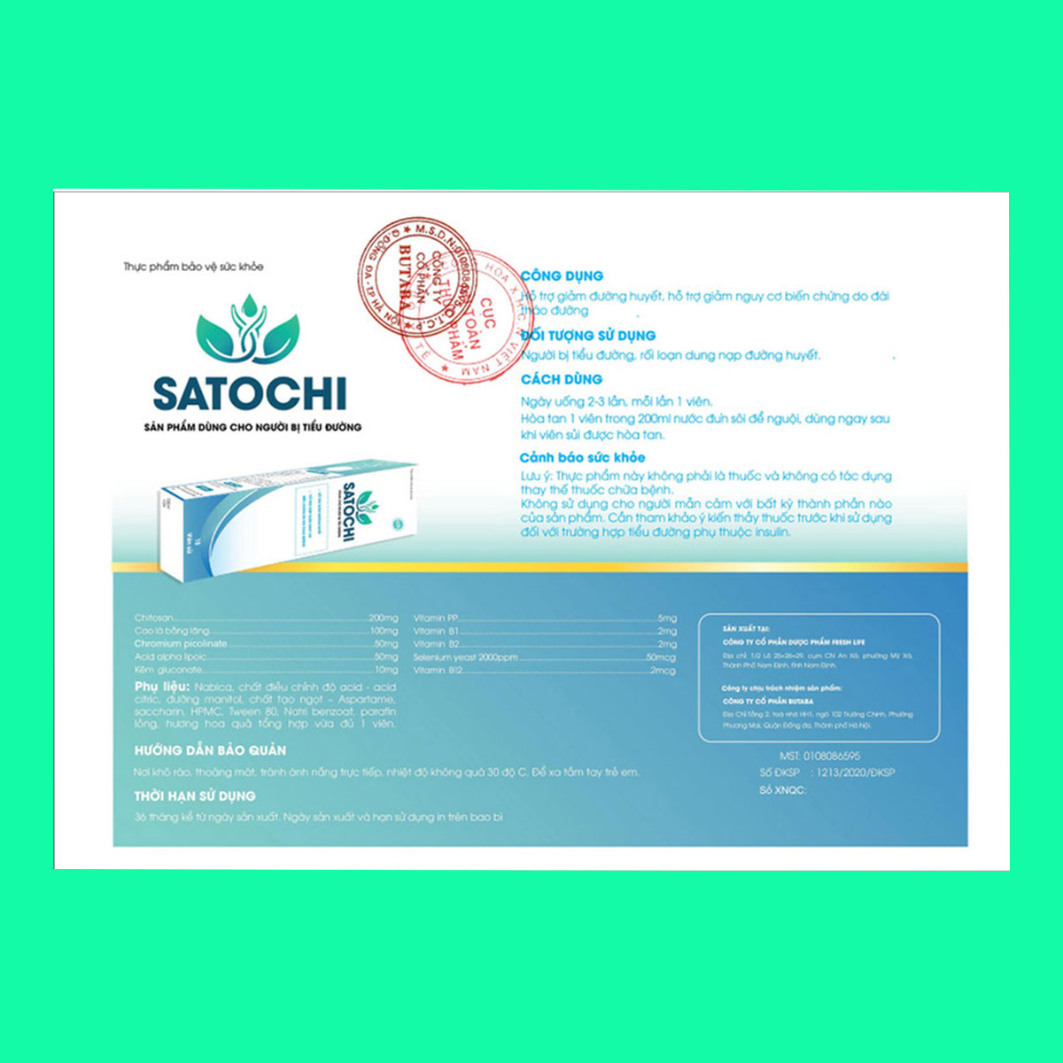 vien-sui-satochi-11 Viên Sủi Satochi (lọ 20 viên)