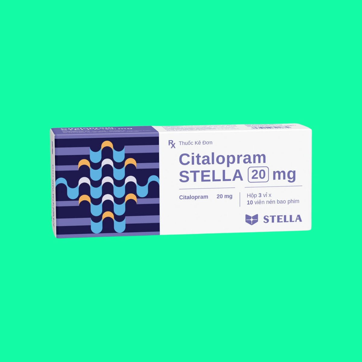 citalopram-stella-20-3 Thuốc Citalopram Stella 20