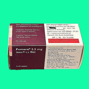 Femara 2,5mg (Ấn Độ)