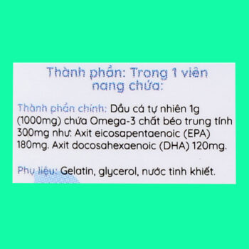 Healthy Care Fish Oil 1000mg Omega 3 7 Healthy Care Fish Oil 1000mg Omega 3