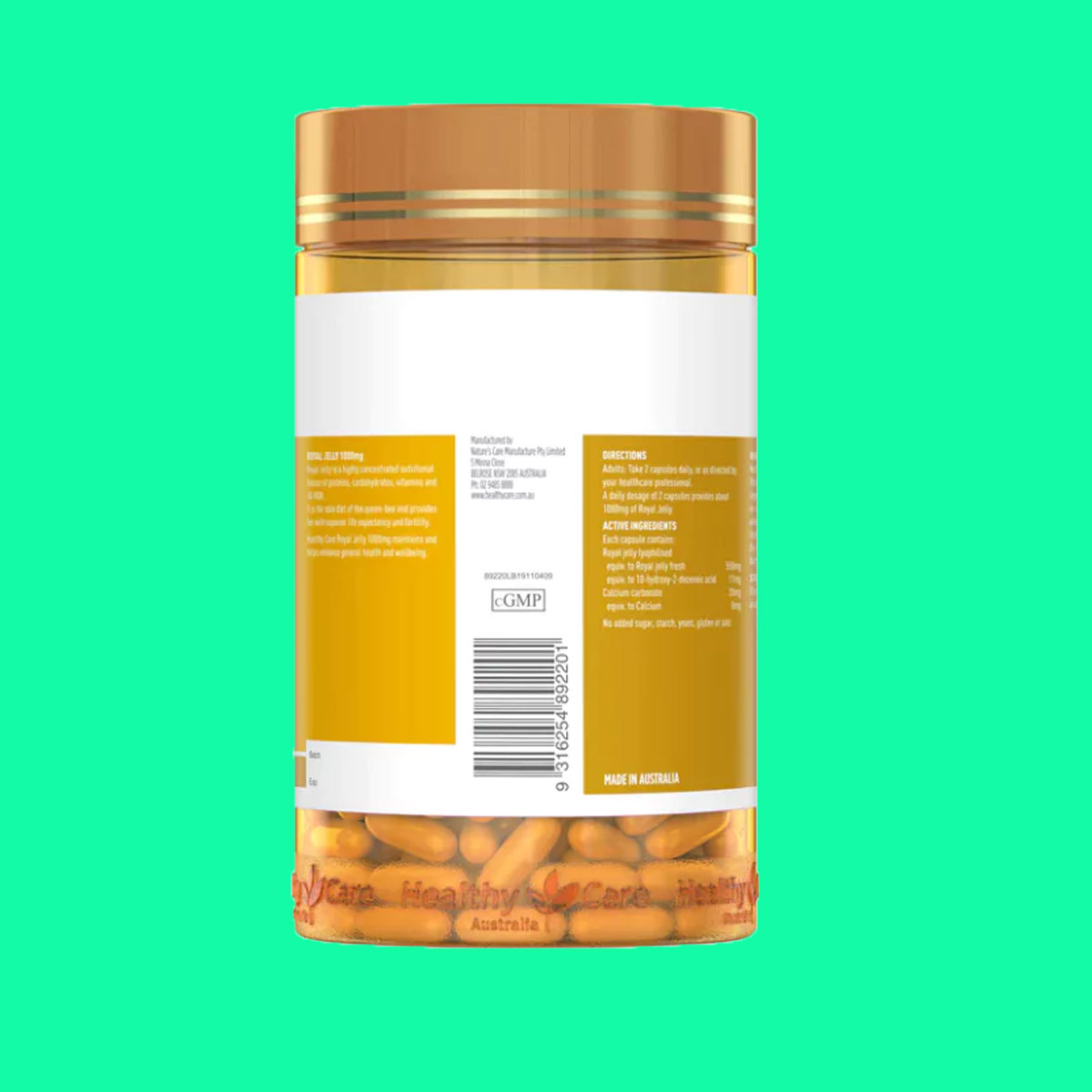 healthy-care-royal-jelly-1000mg-3 Healthy Care Royal Jelly 1000mg