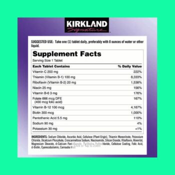 Kirkland Signature Super B-Complex