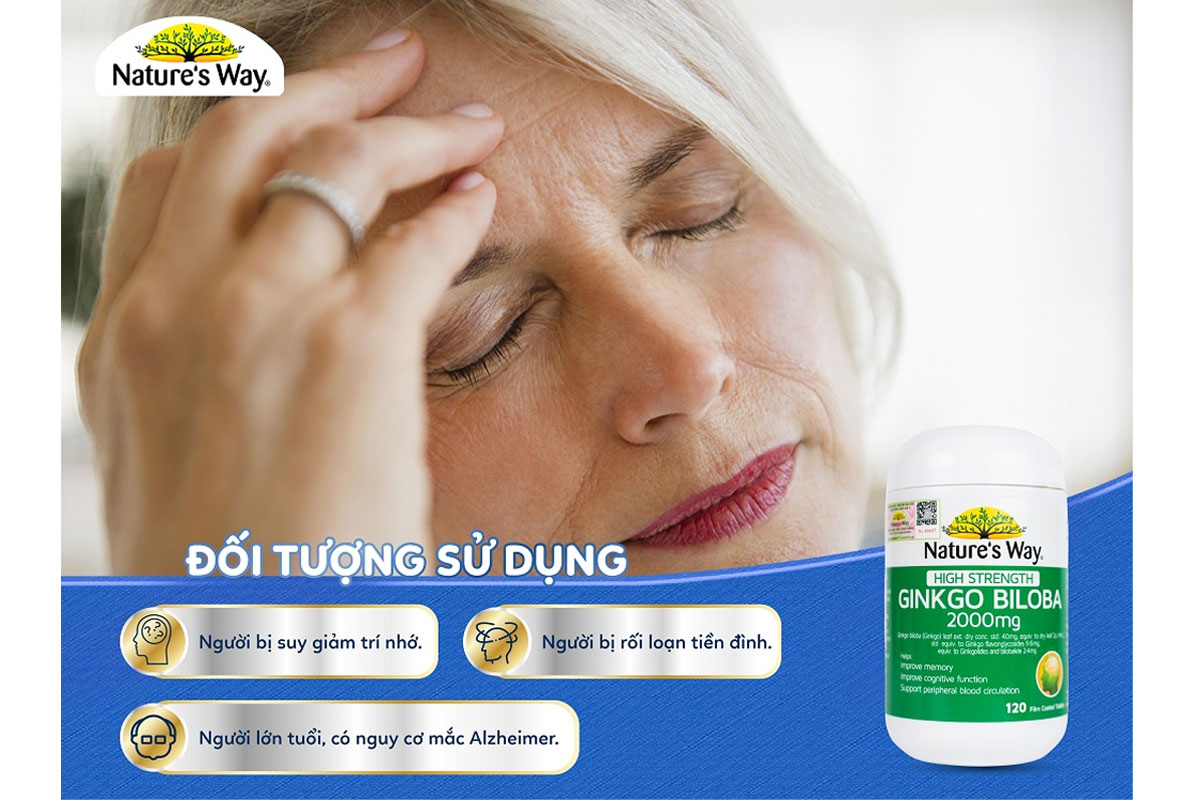 Nature's Way High Strength Ginkgo Biloba 2000mg