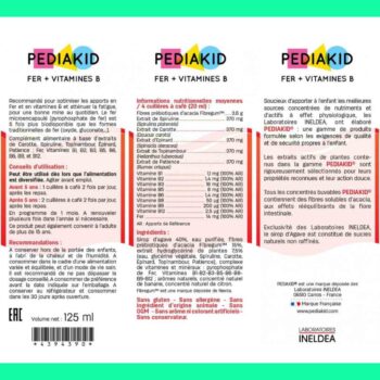 Pediakid Fer + Vitamines B