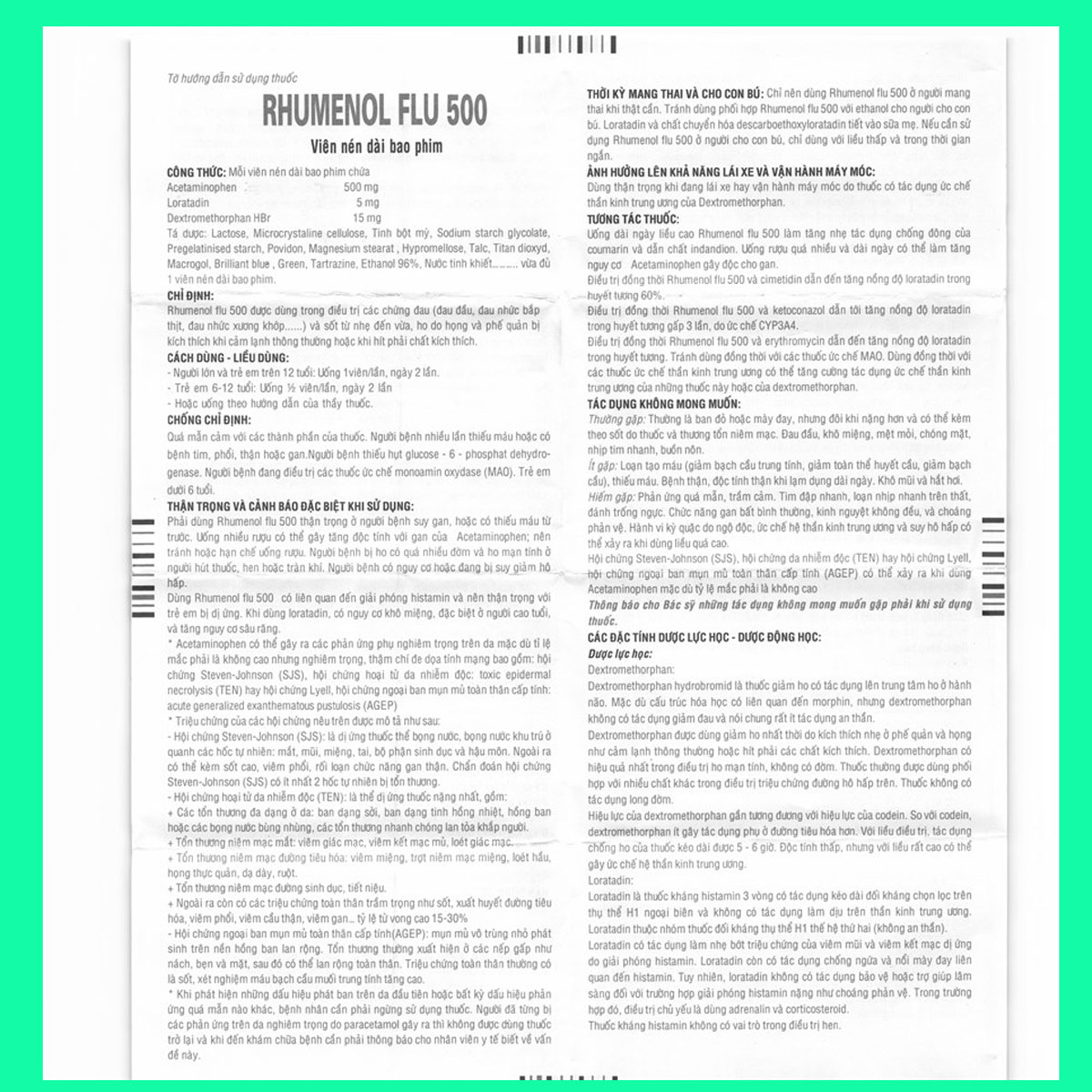 rhumenol-flu-500-10 Rhumenol Flu 500