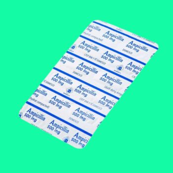Ampicillin 500mg Domesco 11 Ampicillin 500mg Domesco điều trị nhiễm khuẩn