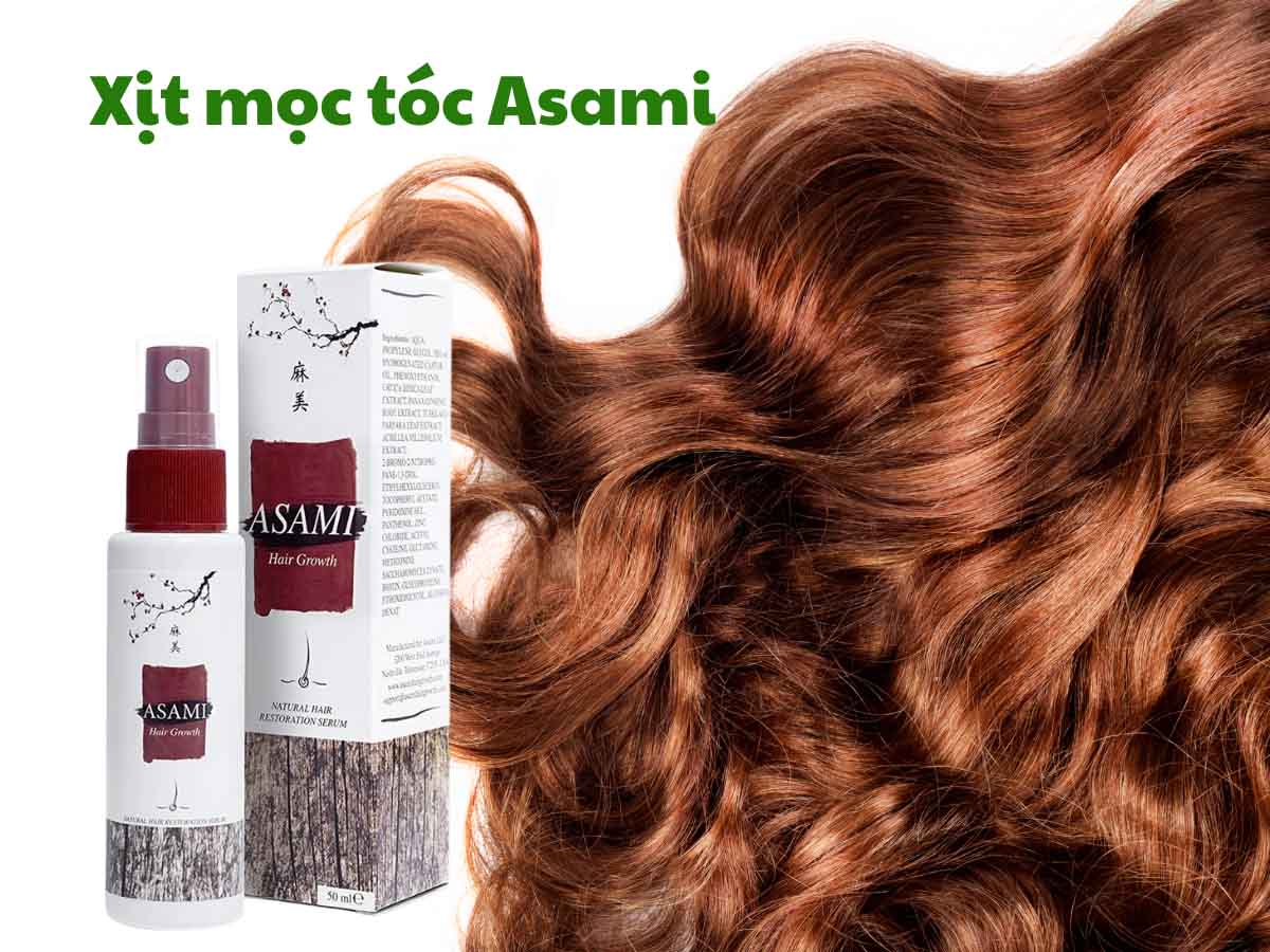 Xịt mọc tóc Asami Hair Growth 16 Xịt Asami