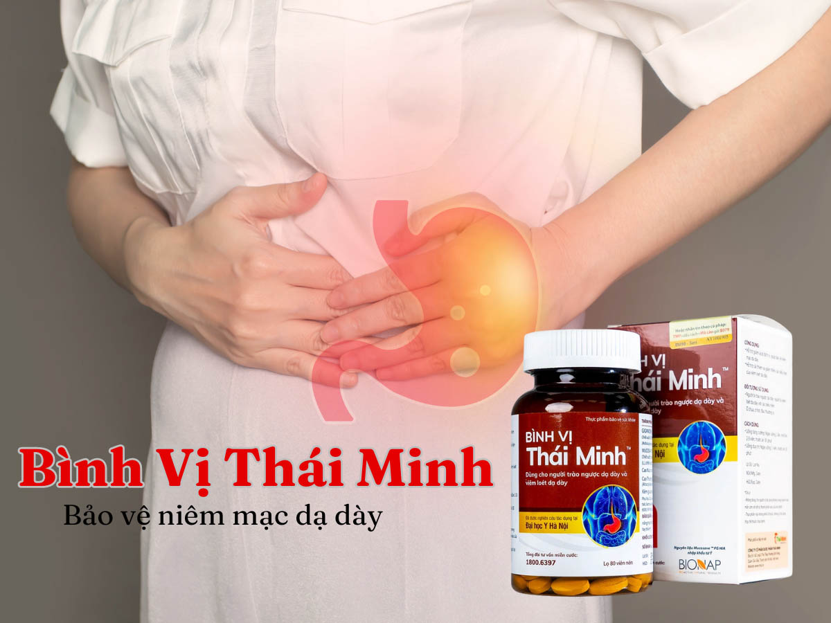 Bình Vị Thái Minh (Lọ 80 viên) 15 Bình Vị Thái Minh