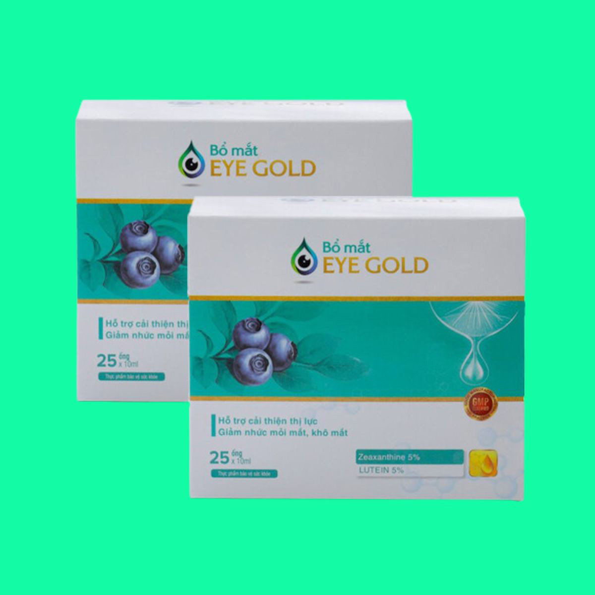 Bo Mat Eye Gold - 5 Bổ Mắt Eye Gold hộp 25 ống