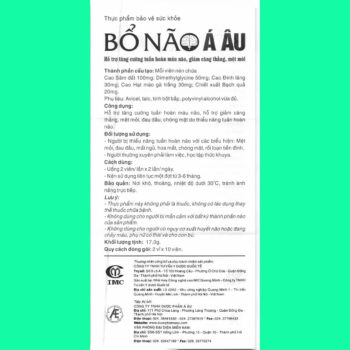 Bổ Não Á Âu