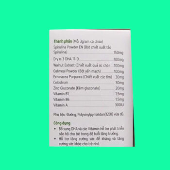 Brain DHA Bổ Não Trẻ Em (Cốm)
