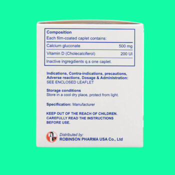 Calcium D Robinson Pharma