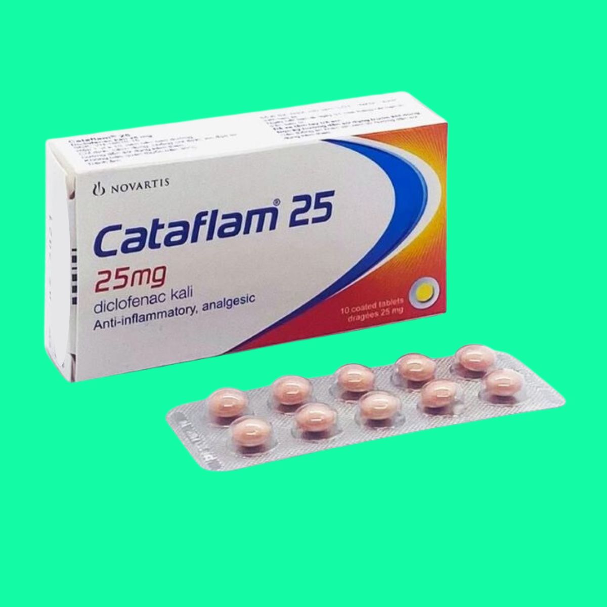 Cataflam 25 (3) Cataflam 25 trị viêm đau xương khớp