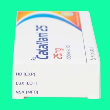 Cataflam 25 8 Cataflam 25 trị viêm đau xương khớp