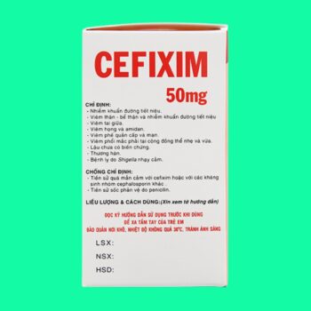 Cefixim 50mg Vidipha 3 Cefixim 50mg Vidipha