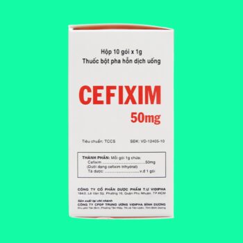 Cefixim 50mg Vidipha 4 Cefixim 50mg Vidipha
