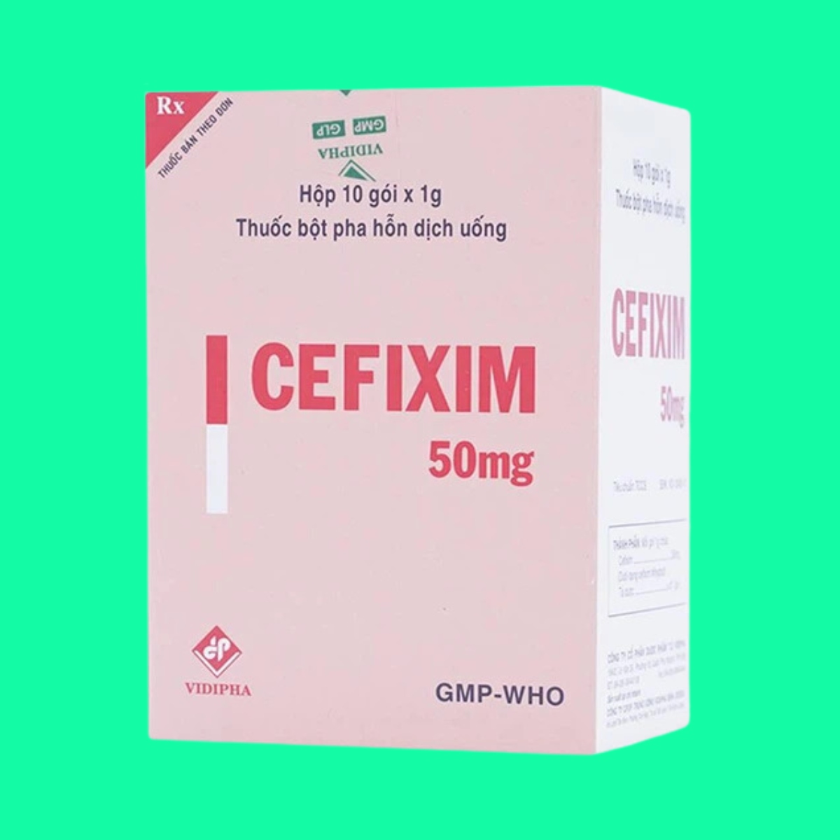 Cefixim 50mg Vidipha 5 Cefixim 50mg Vidipha