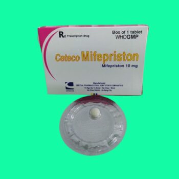 Ceteco Mifepriston 2 Thuốc tránh thai khẩn cấp Ceteco Mifepriston