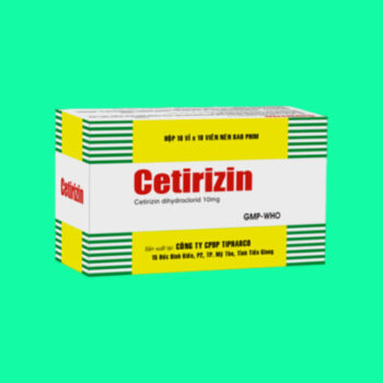 Cetirizin 10mg Tipharco 2 Cetirizin 10mg Tipharco