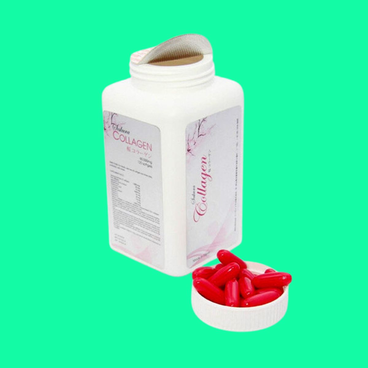 Collagen Sakura-8 Collagen Sakura hỗ trợ làm đẹp da