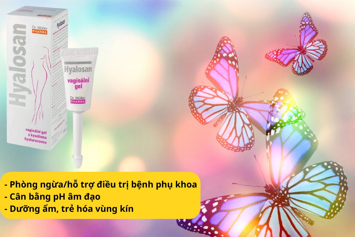 Công dụng của Hyalosan Vaginal Gel