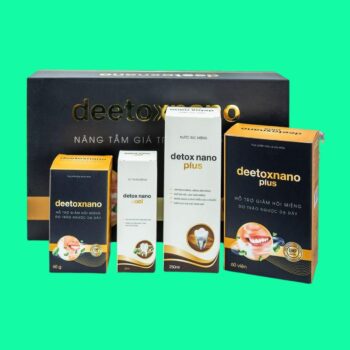 Deetoxnano trị hôi miệng
