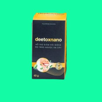 Deetoxnano trị hôi miệng
