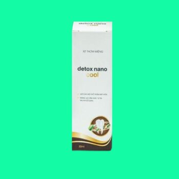 Deetoxnano trị hôi miệng