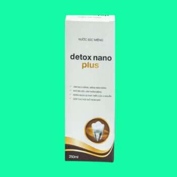 Deetoxnano trị hôi miệng