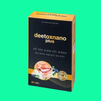 Deetoxnano trị hôi miệng
