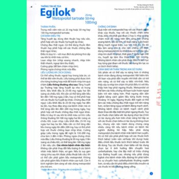 Egilok 100mg 7 Egilok 100mg