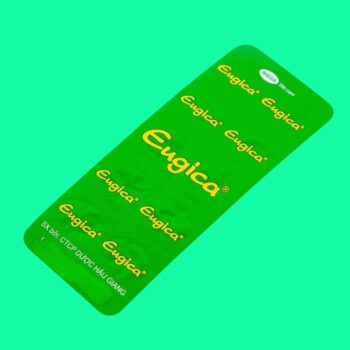 Eugica xanh 6 Eugica xanh chữa ho, đau họng, cảm cúm