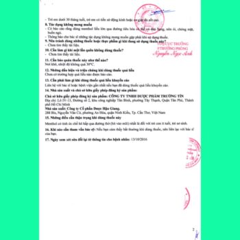 Eugica xanh 13 Eugica xanh chữa ho, đau họng, cảm cúm