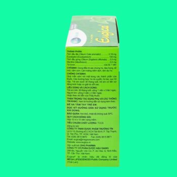Eugica xanh 4 Eugica xanh chữa ho, đau họng, cảm cúm