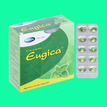 Eugica xanh chữa ho, đau họng, cảm cúm