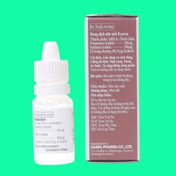 Eyaren Ophthalmic Drops điều trị đục thủy tinh thể