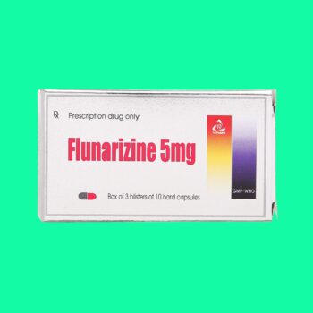 Flunarizine 5mg TV.Pharm 3 Flunarizine 5mg TV.Pharm trị đau nửa đầu