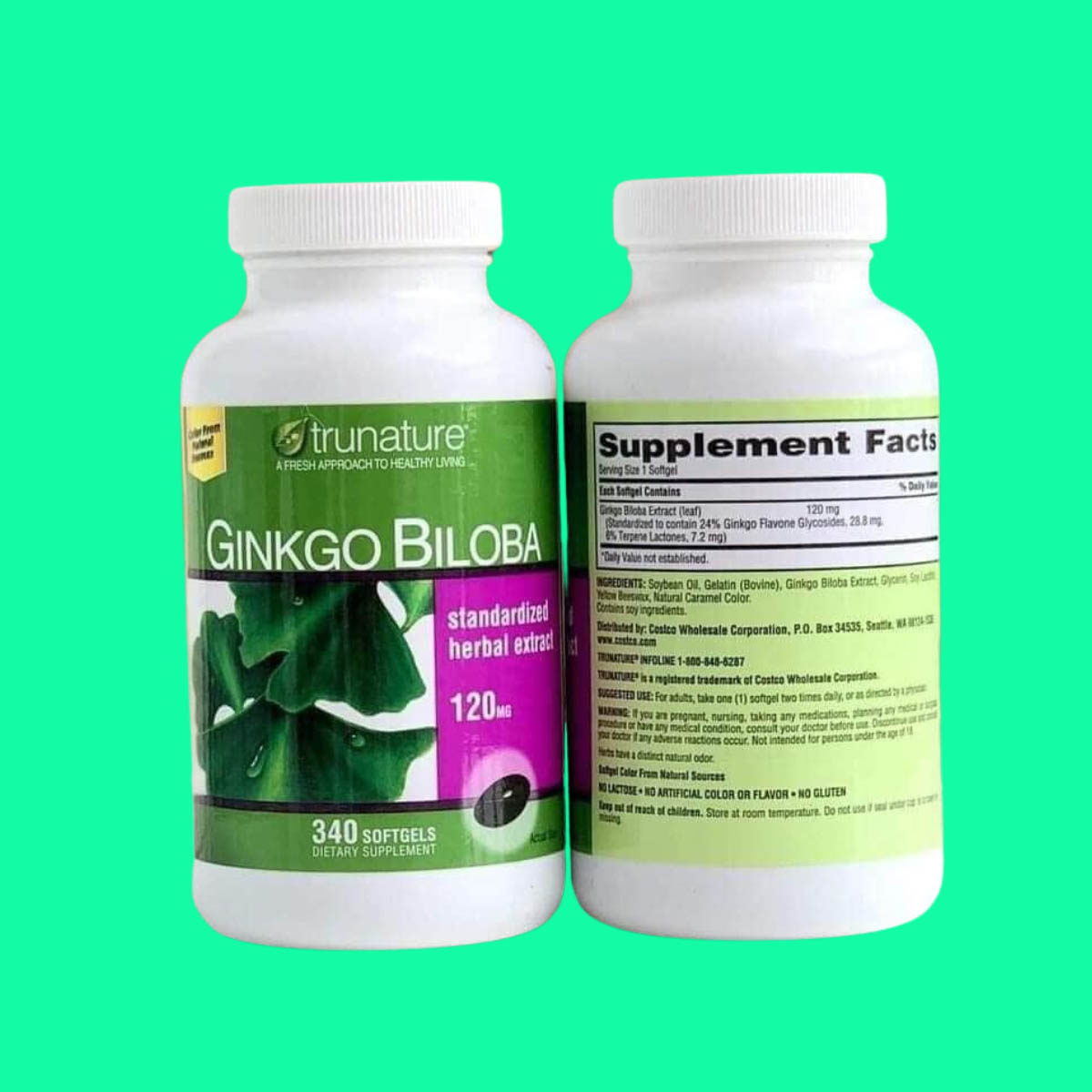 Ginkgo Biloba Trunature - 3 Ginkgo Biloba Trunature