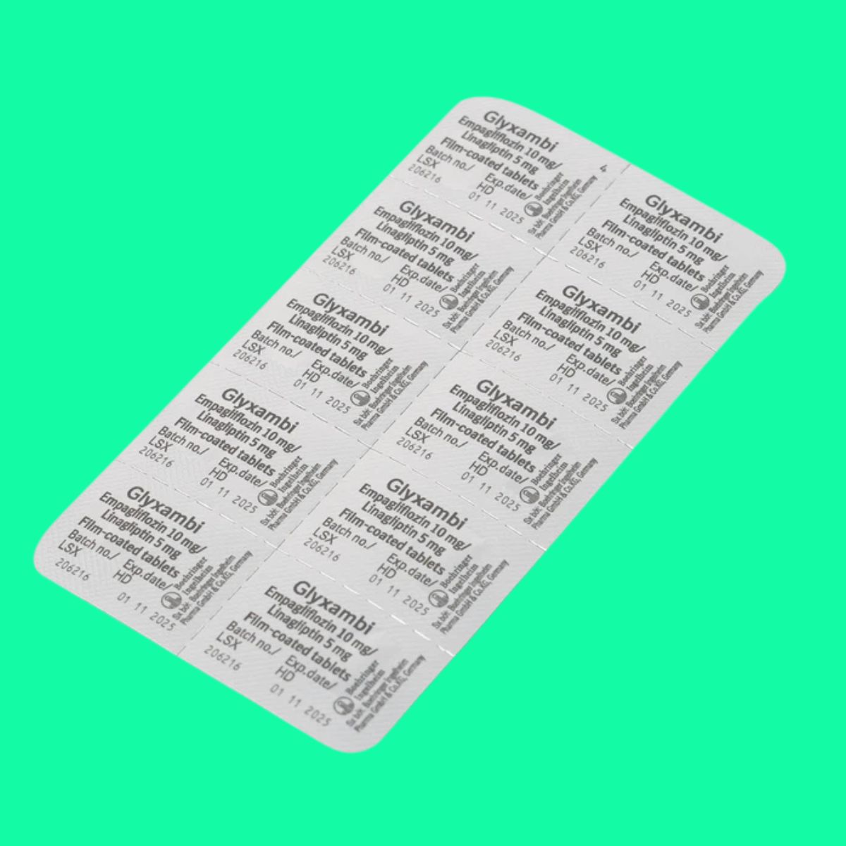 Glyxambi 10mg5mg (2) Glyxambi 10mg5mg