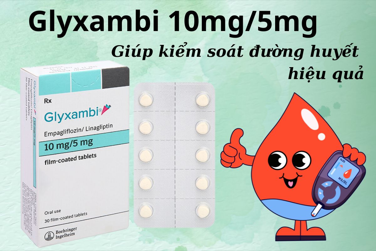 Glyxambi 10mg/5mg 17 Glyxambi 10mg/5mg có công dụng gì?