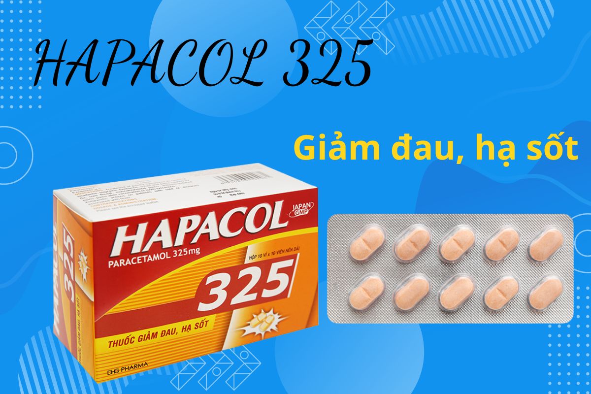 Hapacol 325 11 Hapacol 325 có tác dụng gì?