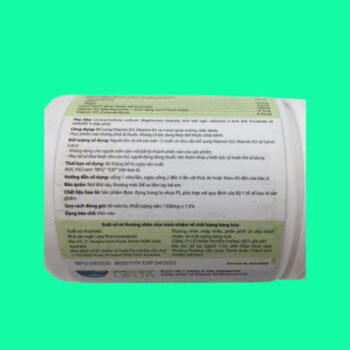 Herbs Of Gold Calcium K2 with D3