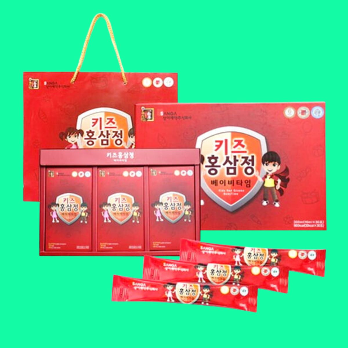 Hồng Sâm Baby SangA (2) Hồng Sâm Baby SangA giúp trẻ ăn ngon, ngủ ngon, tăng cường sức khỏe
