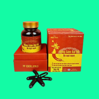 Hồng Sâm Đại Bổ Ăn Ngủ Ngon
