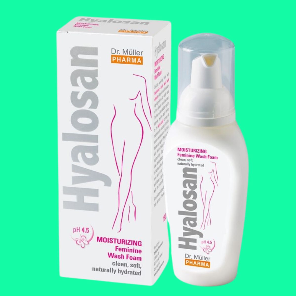 Hyalosan Wash Foam (1) Hyalosan Wash Foam vệ sinh vùng kín, dưỡng ẩm