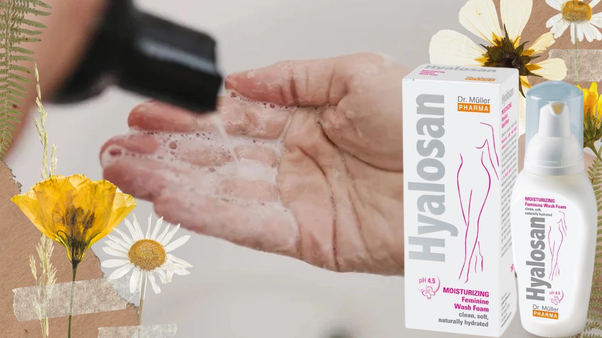 Hyalosan Wash Foam 6 Hyalosan Wash Foam vệ sinh vùng kín, dưỡng ẩm