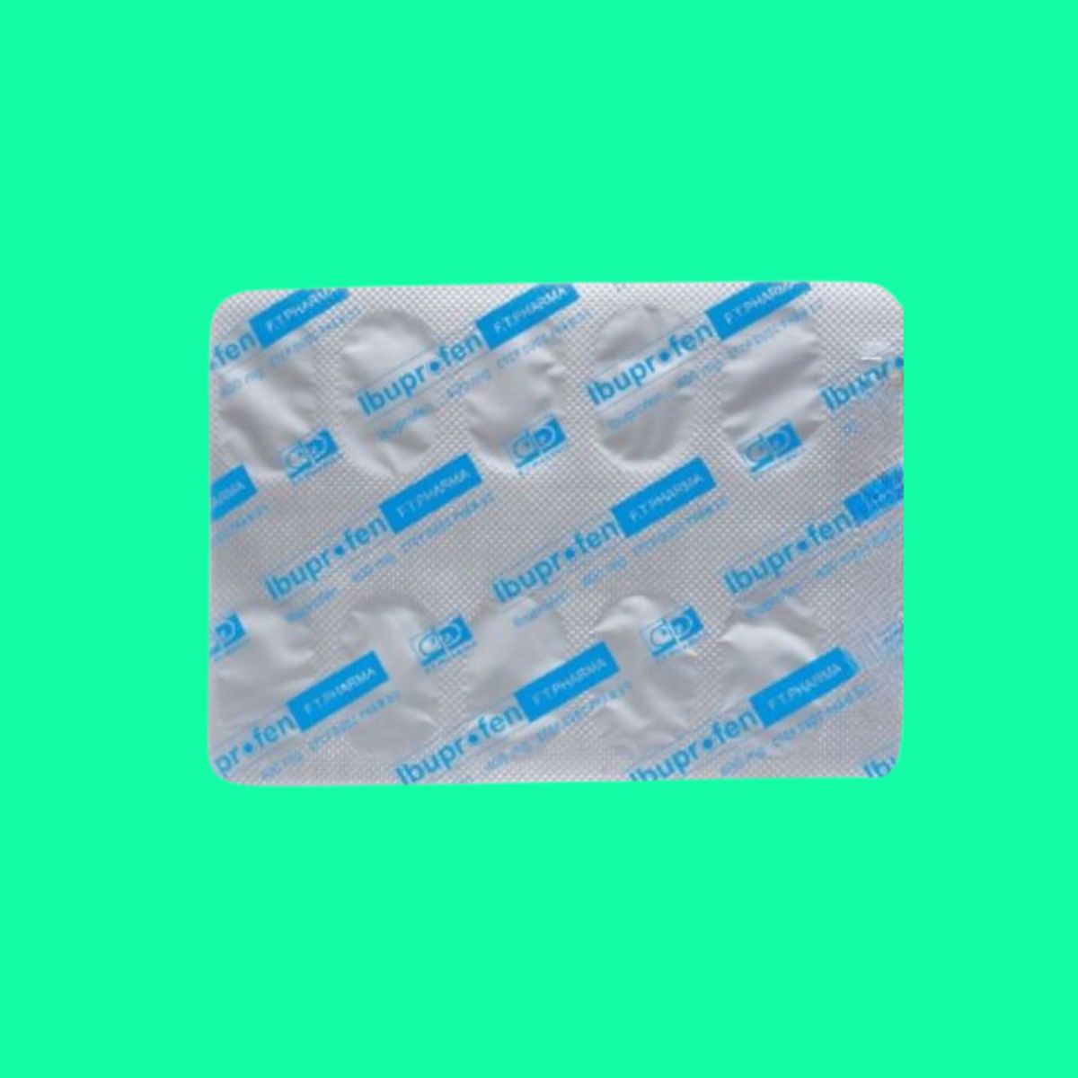 Ibuprofen 400mg F.T.Pharma-6 Thuốc giảm đau Ibuprofen 400mg F.T.Pharma-1