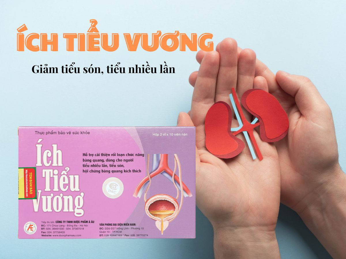 Ích Tiểu Vương (Hộp 20 viên) - Hỗ trợ giảm tiểu són, tiểu nhiều lần