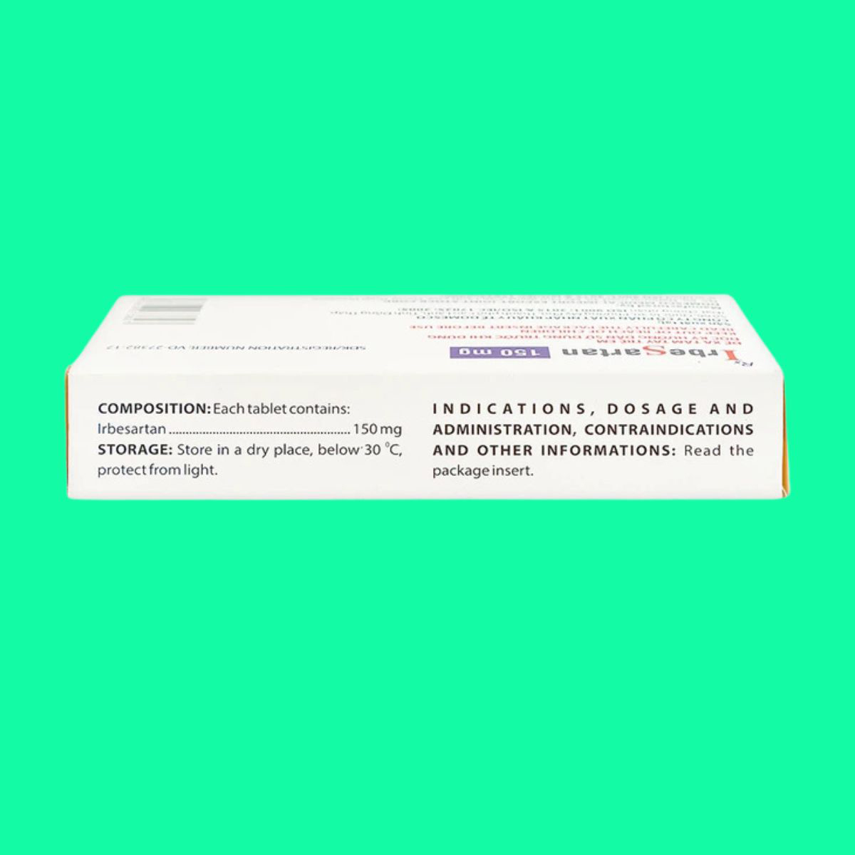 Irbesartan 150mg Domesco - 11 Irbesartan 150mg Domesco