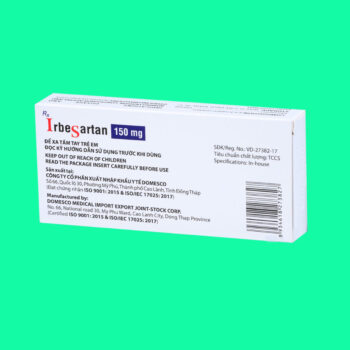 Irbesartan 150mg Domesco 8 Irbesartan 150mg Domesco